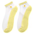 thumbnail image 2 of 5PC Women Casual Cute Little Daisy Mesh Splice Breathable Short Socks, 2 of 4