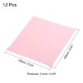 thumbnail image 2 of Unique Bargains Microfiber Cleaning Cloth 6' x 6' Soft Suede for Camera Lens, Pink 12 Pack, 2 of 6