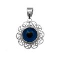 thumbnail image 1 of Pendentif Il Maléfique Double Face en Argent Sterling Filigrane, 1 of 1