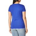 thumbnail image 2 of Deep Royal T-Shirt Col en V pour Femmes X-Temp - Taille 3TG, 2 of 6