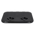 thumbnail image 2 of Deck Inspection Hatch, With 2 Recessed Handles Deck Inspection Cover UV-Resistant Fully Covers With Lock For Marine Black,White, 2 of 8