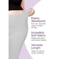 thumbnail image 4 of Stretch Is Comfort Women's Plus Size Knee Length Leggings| Adult X-Large - 7x, 4 of 5
