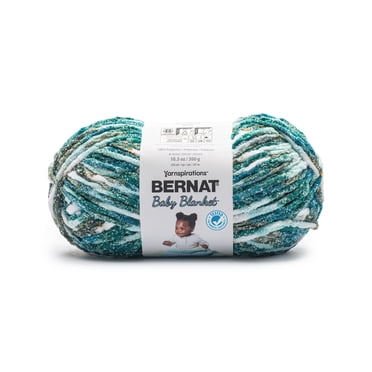 Bernat® Baby Blanket™ Fil de polyester super volumineux n°&nbsp;6, lagon 10,5&nbsp;oz/300&nbsp;g 220&nbsp;yards&nbsp;: