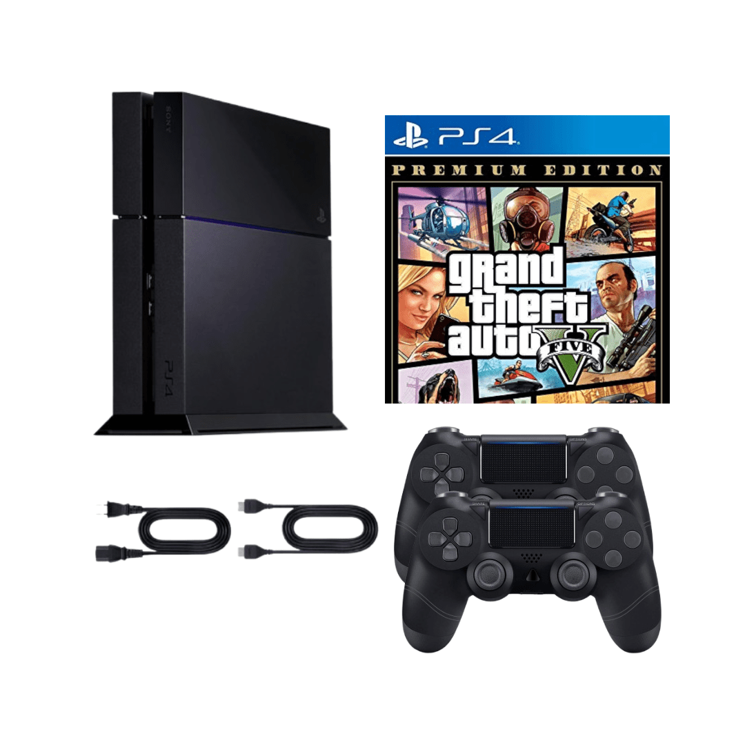 Sony PlayStation 4 (PS4) 1TB Console Bundle with Grand Theft Auto