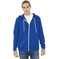thumbnail image 3 of Bella + Canvas Unisex Poly-Cotton Fleece Full-Zip Hoodie C3739, 3 of 7