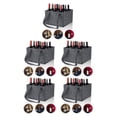 thumbnail image 1 of Transemion Cloth Universal Wine Bottle Bag Standard Size And Non-shedding For Champaign Lovers Fits Most Wine Grey 2 Slots 5Set, 1 of 6