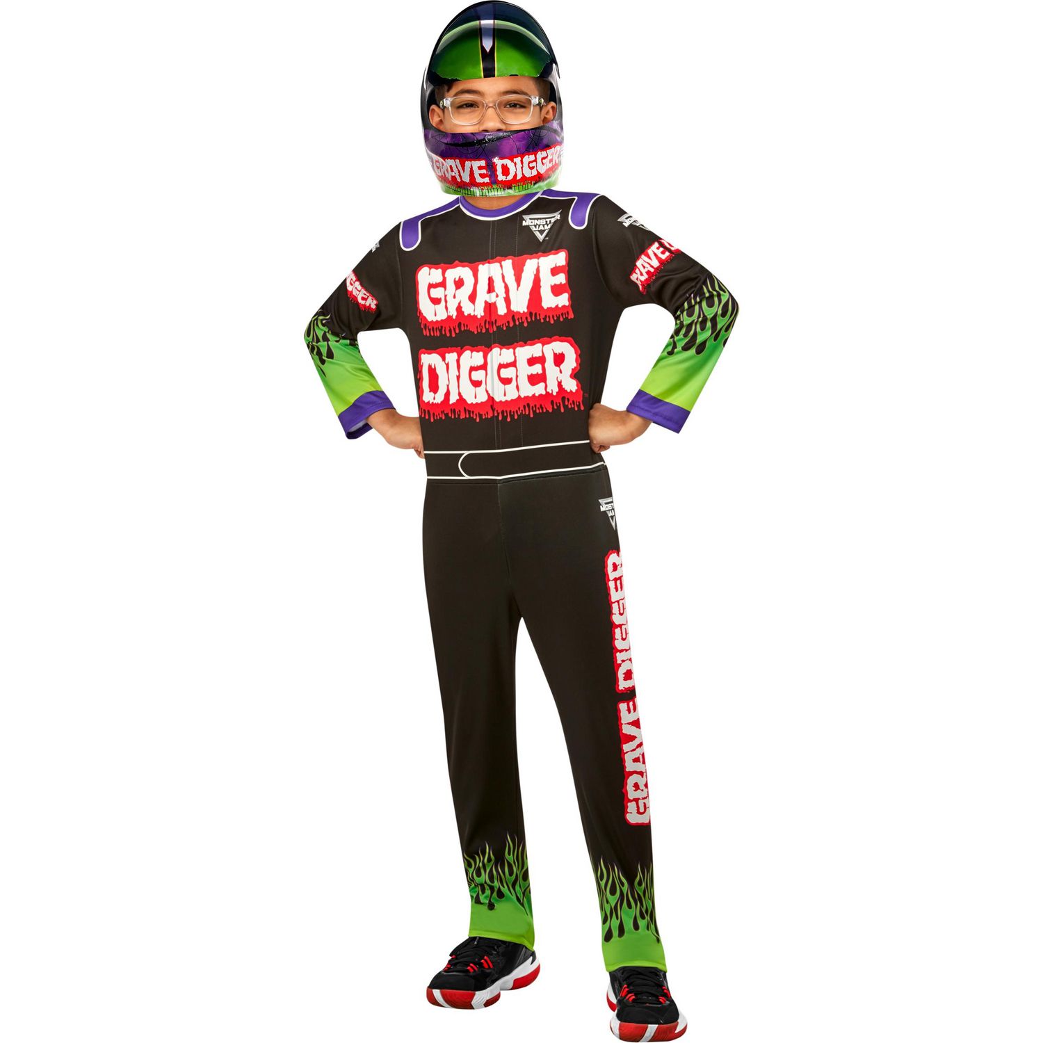 Déguisement Monster Jam Grave Digger pour enfant