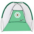 thumbnail image 1 of Filet d'Entraînement de Golf 1 m*1 m, Filets de Golf pour Conduite dans la Cour Arrière, Filet de Coupe de Golf, Filet de Golf pour Entraînement Intérieur, Terrain de Jeu, Balançoire et Signal, 1 of 9