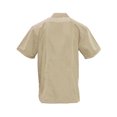 thumbnail image 2 of Gravity Threads Chemise d'Été Guayabera pour Homme - Kaki - Petit, 2 of 2
