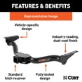 thumbnail image 2 of CURT 13364 Class 3 Hitch, Select Chrysler, Dodge, Volkswagen, Ram Minivans, 2 of 7