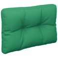 thumbnail image 2 of vidaXL Pallet Cushions 2 pcs Green Fabric, 2 of 5