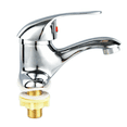 thumbnail image 2 of Fortune Hot Cold Water Faucet Bathroom Double Couplet Basin Sink Faucet, 2 of 7