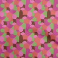 thumbnail image 1 of oneOone Cotton Flex Pink Fabric Abstract Sewing Material Print Fabric By The Yard 40 Inch Wide, 1 of 4
