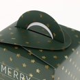 thumbnail image 3 of GUOOL 10 Pieces Christmas Candy Boxes 3.5''x3.5''4.7'' Green Star, 3 of 9