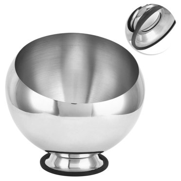Cergrey Stainless Steel Bowl, Seasoning Bowl 304 Stainless Steel Large Capacit For Kitchen Living Room, Restaurant, Etc