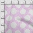 thumbnail image 2 of oneOone Georgette Viscose Lavender Fabric Asian Ikat Fabric For Sewing Printed Craft Fabric By The Yard 42 Inch Wide, 2 of 4