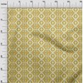 thumbnail image 2 of oneOone Cotton Silk Fabric Geometric Block Printed Craft Fabric BTY 42 Inch Wide, 2 of 4
