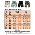 thumbnail image 2 of HIMONE Men Camo Lounge Short Casual Work Pant Drawstring Summer Beach Elastic Waist Pocket Cargo Lounge Activewear, 2 of 2