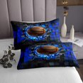 thumbnail image 3 of Erosebridal Basketball Coverlet Set Twin, Ball Sports Bedding Set, Geometric Room Decor, 2-piece, 3 of 5