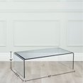 thumbnail image 2 of Modern Living Curvo Waterfall Coffee Table, Clear Tempered Glass, 2 of 3