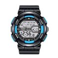 thumbnail image 1 of ZZkhGO Cool Sports Electronic Watch, Four Button Multifunction Digital Wristwatch, LED Display Stopwatch Alarm Water Resistant Watch for Kids Adults, 1 of 2