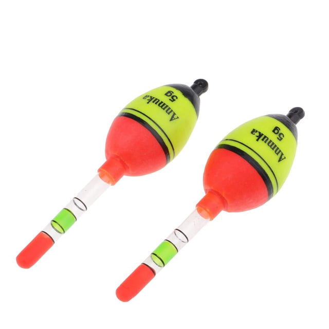 2pcs Durable Fishing Float Vertical Buoy Float Fishing Bobber Tool 5g