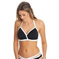 thumbnail image 1 of Freya Femmes Back to Black Haut de Bikini Triangle à Bonnets Souples, 30DD, Noir, 1 of 2