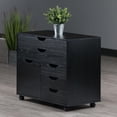 thumbnail image 3 of Halifax 3 section cabinet black, 3 of 9