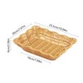 thumbnail image 3 of CaiYueKe Woven Storage Basket Natural Rattan Tabletop Organizer Farmhouse Home Decor Kitchen Countertop Fruit Snack Holder Breathable Handwoven Tray, 3 of 7