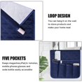 thumbnail image 3 of HLONK Sofa Armrest Organizer Non-Slip Arm Chair Bedside Caddy Storage Organizer for Recliner Couch with 5 Pockets for Cell Phone TV Remote Control Magazines, 3 of 6