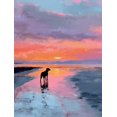 thumbnail image 1 of Qisvanset Bay Bridge Sunset Canvas Print 12x16 Inch Hotel Lobby Decor, 1 of 8