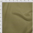 thumbnail image 3 of oneOone Silk Tabby Yellow Fabric Chevron Geometric Sewing Craft Projects Fabric Prints By Yard 42 Inch Wide, 3 of 4