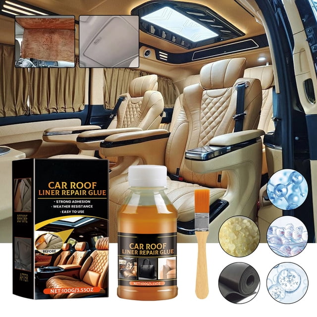 Colle Haute Adhérence pour Toit d'Auto Application Facile pour la Restauration Intérieure de Voiture Répare Déchirures Trous Fissures Colle pour Cuissardes Colle pour Chaussures 12 Bâtons de Colle pour Enfants Colle pour Clôture Colle pour Plancher de Maison de Poupée Colle en Caoutchouc pour Chaussures