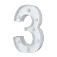 thumbnail image 2 of Romantic 3D 26 Alphabets 0-9 Numbers LED Marquee Sign Wall Hanging Night Light, 2 of 8