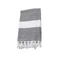 thumbnail image 2 of Offre Limitée Violete Serviette de Bain en Coton Absorbante Grande Taille Européenne et Tricotée à Rayures à Franges Turque Sable, 2 of 2