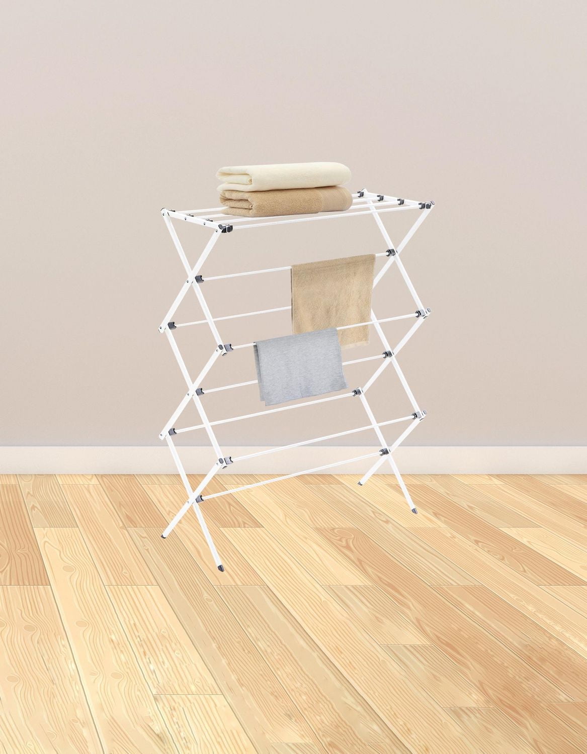 Mainstays Folding Drying Rack for Clothes, 28.7inWx14.6inDx45.3inH