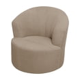 thumbnail image 1 of Housse Extensible pour Fauteuil Tonneau Pivotant, Housse Élastique pour Fauteuil Inclinable Moderne, Housse de Canapé de Club, Lavable à la Machine, Kaki (1 Pcs), 1 of 7