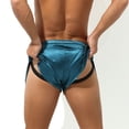 thumbnail image 4 of ylioge Mens Boxer Briefs Casual Elastic Waist Breathable Underwear Basic Solid Color Comfort Low Rise Loose Quick-Drying Brief, 4 of 4