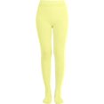 thumbnail image 3 of ORUYROP Women's Solid Colored Opaque Microfiber Footed Tights, 3 of 7