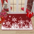 thumbnail image 1 of Christmas Bath Mats Christmas Bathroom Decorative Rugs For Bathroom Non Slip Shower Rugs For Bathroom Bedroom Home, 1 of 5