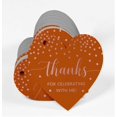 thumbnail image 3 of Inkdotpot Thanks For Celebrating With Me Birthday Bottle Tag Real Rose Gold Foil Favor Hang Tags Pack Of 50, 3 of 6