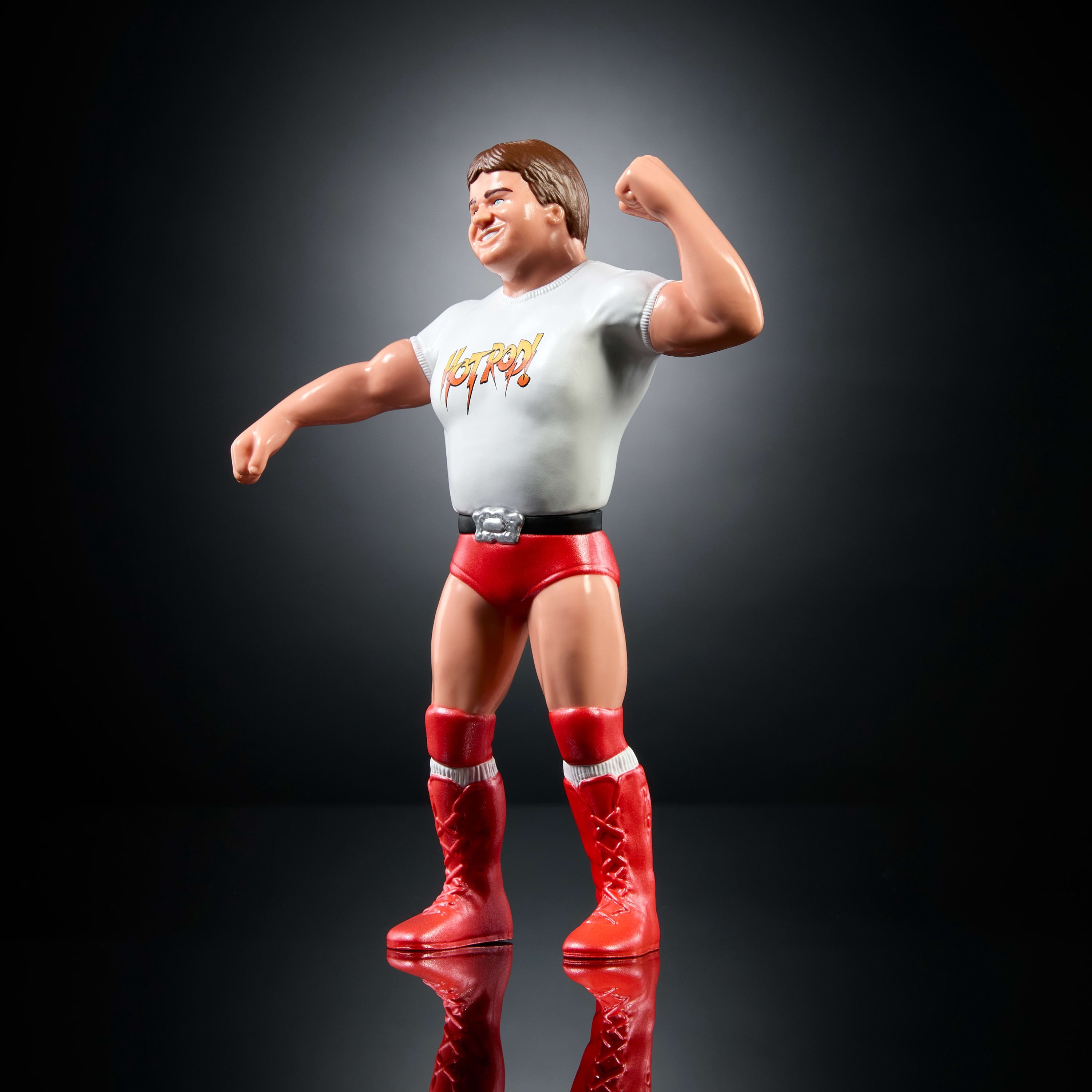 WWE Superstars LJN Figurine articulée de 20,3 cm Rowdy Roddy Piper, jouet de collection rétro des années 1980 (les styles peuvent varier)