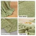 thumbnail image 4 of Summer Blankets and Throws,Throw Blankets for Couches and Sofas,Boho Throw Blanket,Throw Blankets for Outside,100X120cm Super Soft Warm Solid Warm Fleece Blanket Throw Rug Sofa Bedding, 4 of 9