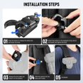 thumbnail image 3 of Neewer Backpack Camera Clip Mount with Square QR Plate, Upgraded Safety Latch, Quick Release Camera Belt Clip Backpack Strap Compatible wit, 3 of 9