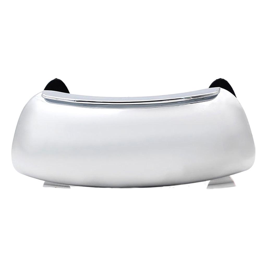 Almencla Motorcycle Mirrors 180 Degree Wide-angle Rearview Mirror Mirror for Motorcycles ATV UTVs Scooters Cars Aircrafts Boats