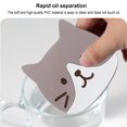 thumbnail image 4 of Ensemble Mignon de Dessous de Verre en PVC Antidérapant pour Isolation Thermique, Napperon pour Tasse à Thé Résistant aux Hautes Températures, Déco de Table, 4 of 6