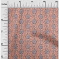 thumbnail image 1 of oneOone Tissu Cambric en Coton Feuilles Imprimé Bloc Tissu BTY 56 Pouces de Large, 1 of 4