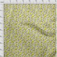 thumbnail image 4 of oneOone Cotton Jersey Yellow Fabric Abstract Craft Projects Decor Fabric Printed By The Yard 58 Inch Wide, 4 of 4