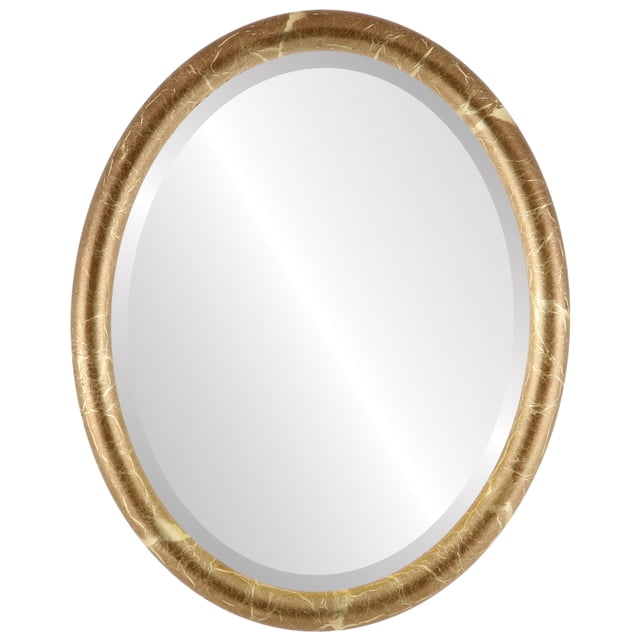 Miroir Encadré Pasadena - Or Champagne