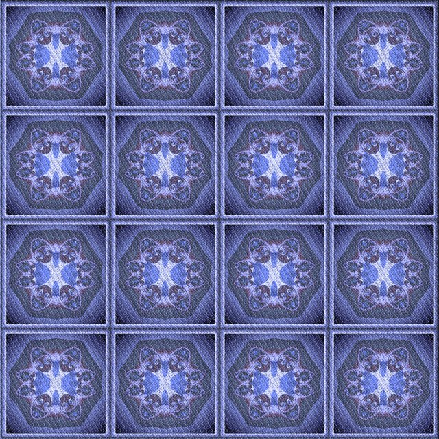 Ahgly Company Tapis d'Intérieur Lavable à la Machine, Carré, Transitionnel, Bleu, Tapis de Zone, 7 Pieds Carré